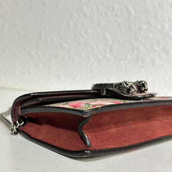 Gucci GG Logo Supreme Dionysus Super Mini Shoulder Bag Crossbody - Picture 6 of 9